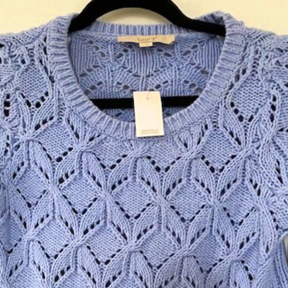 Ann Taylor LOFT Sweaters - Ann Taylor LOFT Blue Sweater, Never Worn, with tags - Small